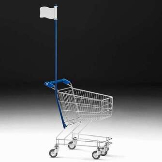 Lasten ostoskärry 25 L