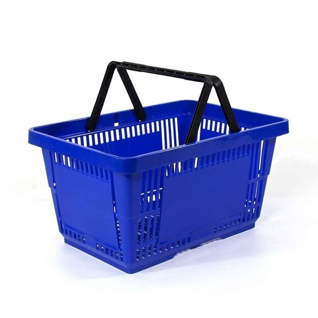 Ostoskori sininen 28 l